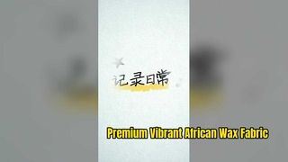 Vải in sáp Châu Phi 、 Vải Ankara 、 Vải sáp Hà Lan Vải sáp lạ mắt