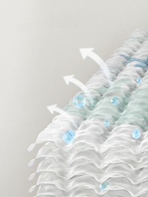 Vải gạc cotton tinh khiết mềm mại Chiều rộng 57 inch Thân thiện với làn da