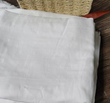 Vải gạc cotton nhẹ nhiều lớp không có chất huỳnh quang 250gsm