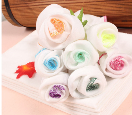 Vải gạc cotton trắng tự nhiên 60S dệt thoi 120GSM Tã vải gạc