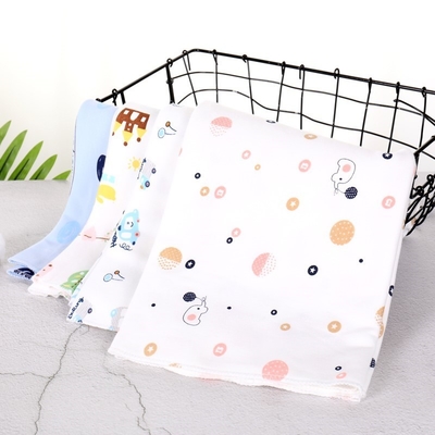 Độ thấm khí mềm tốt 53 '' Vải gạc in không gây khó chịu cho hàng may mặc