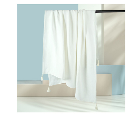Vải gạc Crepe xanh tự nhiên 180GSM 145X120 Ba lớp