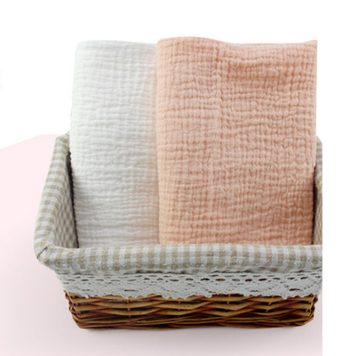 Vải gạc cotton co giãn 6 lớp thoáng khí cấp A cho túi ngủ