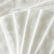 Vải gạc cotton hai lớp trơn 160X120 Chăn 110GSM cho vỏ trẻ sơ sinh