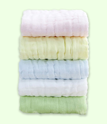 Vải bông gạc cotton ba lớp sợi bồ công anh 180GSM Chất liệu chăn cho bé