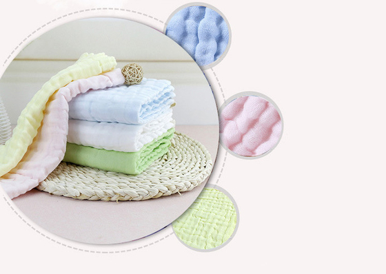 Vải bông gạc cotton ba lớp sợi bồ công anh 180GSM Chất liệu chăn cho bé
