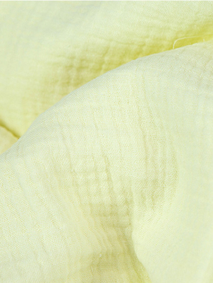 Vải gạc Crinkle an toàn của The Yard Chăn gạc cotton cho bé 175X135 210GSM