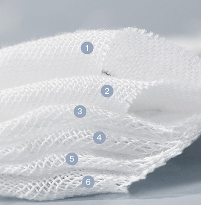 30% Bamboo 70% cotton Swaddle Gạc vải Sản phẩm dành cho trẻ em Trọng lượng nhẹ