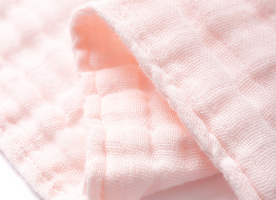 Algae Fiber Double Gauze Swaddle Blanket Có thể phân hủy Hấp thụ nước tốt