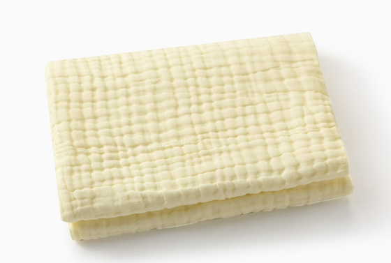 Sáu lớp Vải băng gạc Crepe dày 40S 250GSM thoáng khí