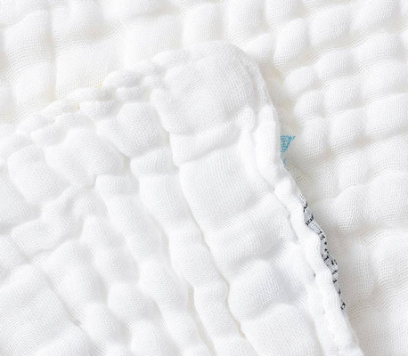 Sợi mềm 100% cotton Swaddle Gạc vải Hai lớp cho bé