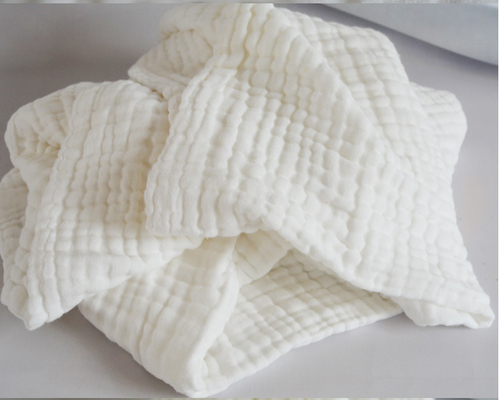 Vải gạc trẻ em Crepe 32S tự nhiên an toàn lành mạnh cho trẻ sơ sinh thoải mái