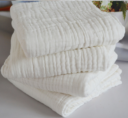 Sợi mềm 100% cotton Swaddle Gạc vải Hai lớp cho bé