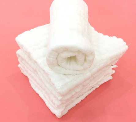 Lớp A Pure Modal 30S Vải băng đôi màu trắng Quần áo