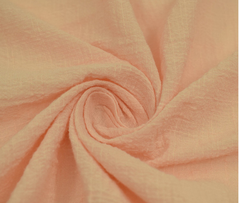 Môi trường 110GSM Vải chăn Muslin Vải gạc màu cam