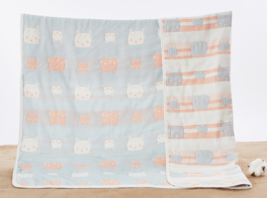 Vải Jacquard hữu cơ 30S Vải Jacquard 160gsm Chất liệu gạc Jacquard