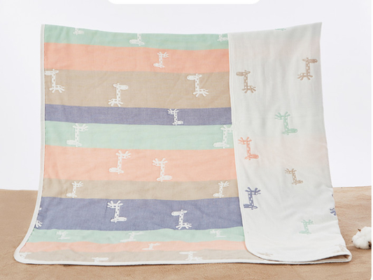 Vải Jacquard hữu cơ 30S Vải Jacquard 160gsm Chất liệu gạc Jacquard