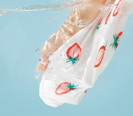 Tơ tằm Chrysalis Protein Sợi Swaddle Gạc vải 58 inch Chống tia cực tím