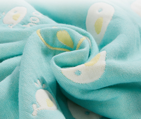 Crepe Combed Cotton Jacquard Chất liệu Thoải mái Hút nước Mạnh