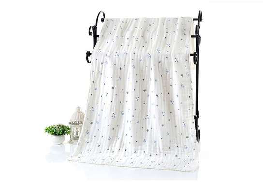 Bốn lớp an toàn Chăn nhận tre Kháng khuẩn Vải gạc cực rộng