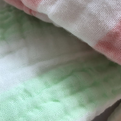 Trẻ sơ sinh Lớp Crepe Swaddle Gạc Vải Ba lớp Giữ ấm
