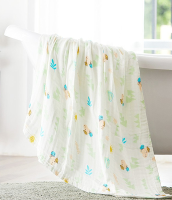 Năm lớp 240GSM Vải gạc mỏng Vải bọc chăn vải thoáng khí