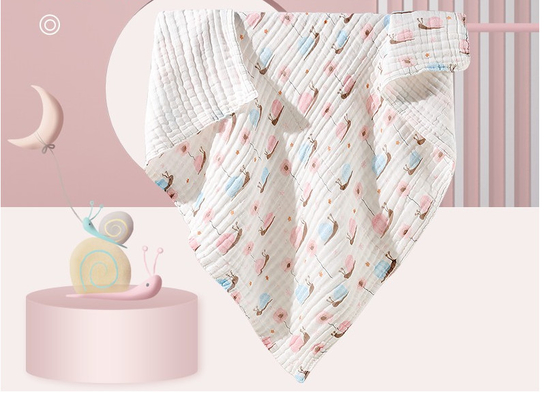 In động vật Vải dệt Crepe in Gạc 100m / Cuộn mịn Thoải mái