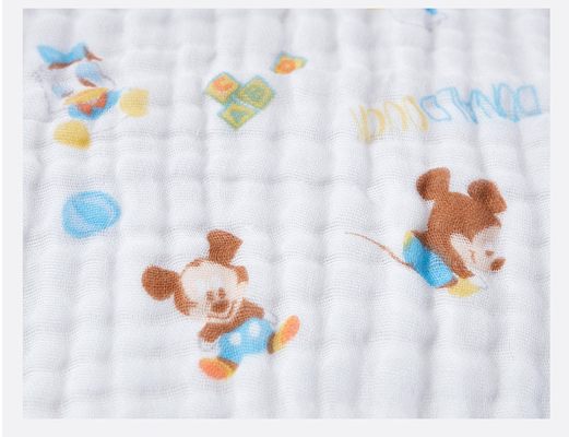 240GSM Gạc vải Swaddle chống lạnh tốt Vải quần áo trẻ em