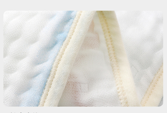 Sáu lớp Gạc vải cotton dệt 40S Khăn tay cho bé