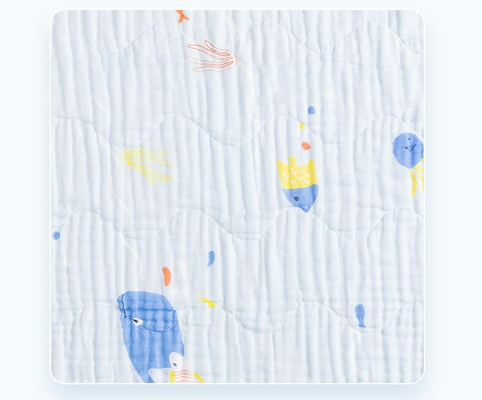 57 inch 58 inch Gạc trắng Vải cotton Trẻ em Quần áo Khăn trải giường