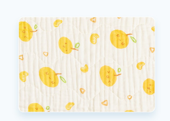 Chải bông vải lụa in tùy chỉnh 170gsm Khăn tắm cho trẻ em