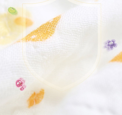 Vải gạc 100% cotton 100 mét / cuộn Không có chất huỳnh quang