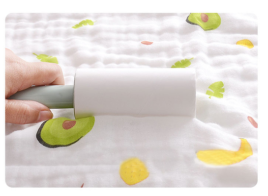 Vải dệt 6 lớp chống tĩnh điện Hình hoa dâu và hoa