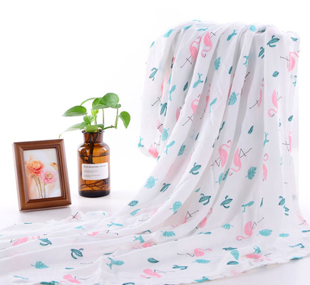 Hoa văn sống động 40S 115GSM Muslin Gạc vải của sân cho quần áo trẻ em