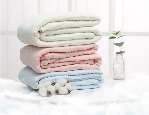 Độ bền Nhuộm Màu xanh 58''Cotton Bubble Gạc vải bởi The Yard Kháng khuẩn