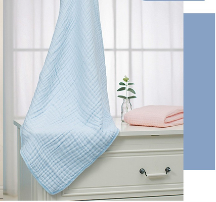 Độ bền Nhuộm Màu xanh 58''Cotton Bubble Gạc vải bởi The Yard Kháng khuẩn