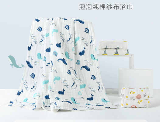 Fluffy 40S 250GSM Gạc vải Vải trẻ sơ sinh thấm nước tốt
