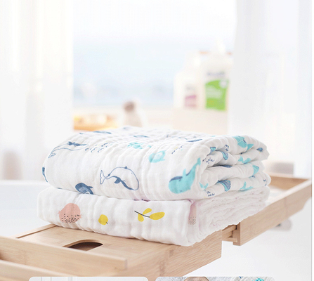 Fluffy 40S 250GSM Gạc vải Vải trẻ sơ sinh thấm nước tốt