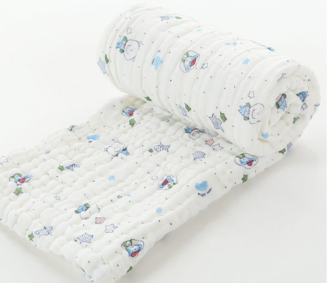 Fluffy 40S 250GSM Gạc vải Vải trẻ sơ sinh thấm nước tốt