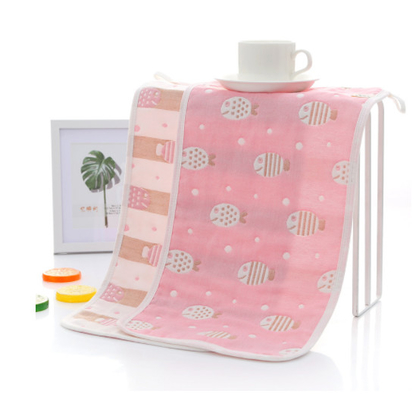 Hoa văn sống động Vải bông Jacquard Hai lớp Thoải mái Độ bền cao