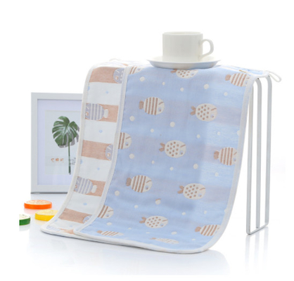 Hoa văn sống động Vải bông Jacquard Hai lớp Thoải mái Độ bền cao