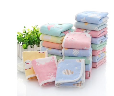 Vỏ chăn cho trẻ sơ sinh Vải bông Jacquard 170gsm Không có chất huỳnh quang