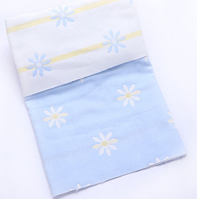 Hoa văn sống động Vải bông Jacquard Hai lớp Thoải mái Độ bền cao