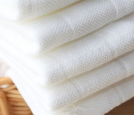 Vải gạc cotton trắng chải kỹ mùa hè mỏng 40S không có hóa chất