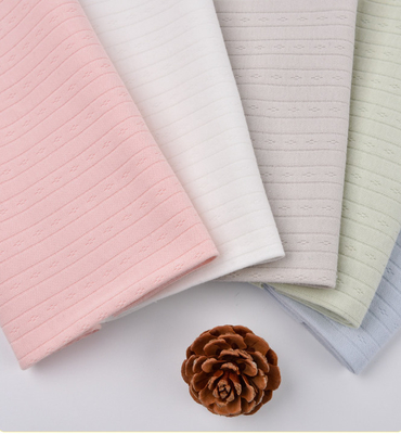 Kháng khuẩn hoàn toàn bằng vải bông tự nhiên Gạc 40S dệt kim Double Bar Jacquard