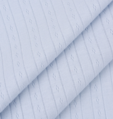 Chất liệu vải cotton tự nhiên đầy đủ 200GSM Thanh Jacquard Jersey