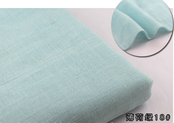 Quần áo cho trẻ sơ sinh mang thai Vải gạc đôi Toàn bộ Cotton chải kỹ 40s 110GSM