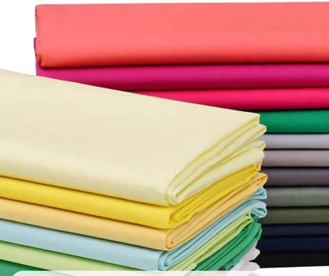 133X94 Áo sơ mi dệt thoi 100% cotton Vải giả Tencel 125-130GSM