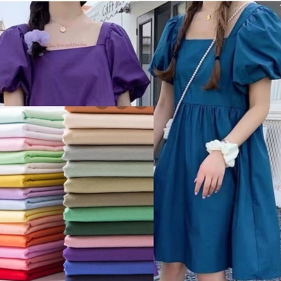 40SX40S 140X100 Vải váy cotton 135-142GSM Áo sơ mi nam dệt thoi Vải váy nữ