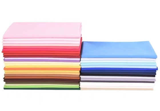 133X100 Cotton Đồng Phục Vải 50SX50S Giả Tencel 110GSM Dệt Áo Sơ Mi Trẻ Em Nam Kim Dài